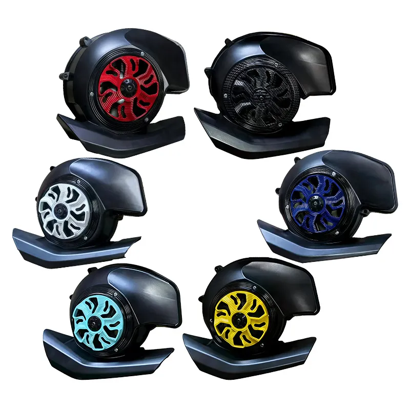 Yamaha Jog 125 Fan Cover – Rotating Air Cooler Grille for Jog / Xunying / AS125, Engine Cooling Fan Guard, Custom Scooter Accessory